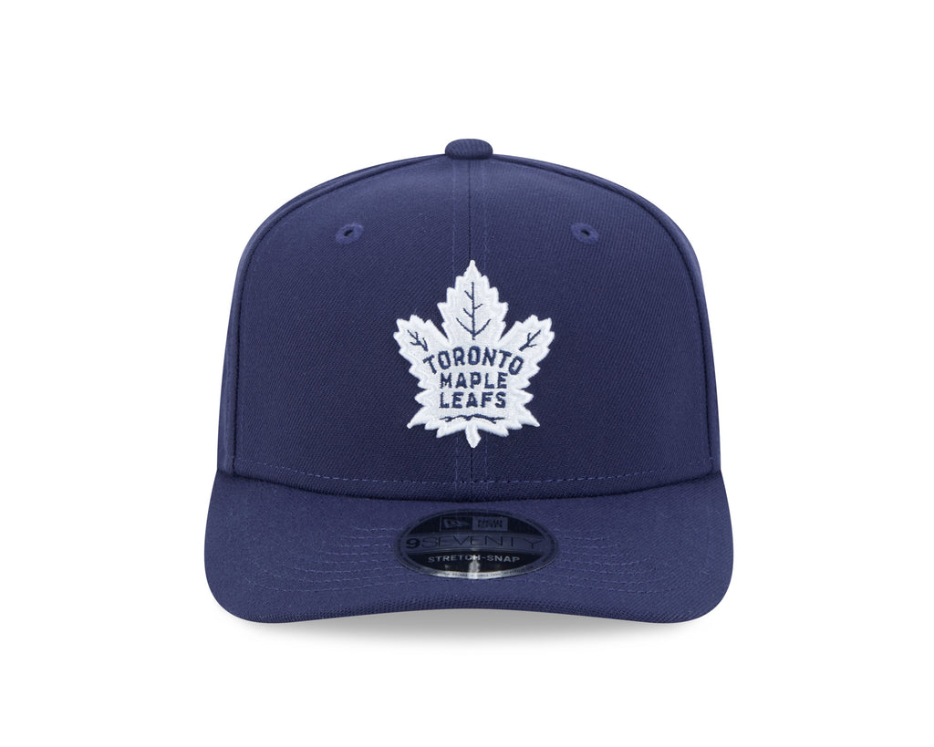 Toronto Maple Leafs NHL New Era Men Navy 9Seventy Team Color Snapback Hat product image 5, provided for visual reference and