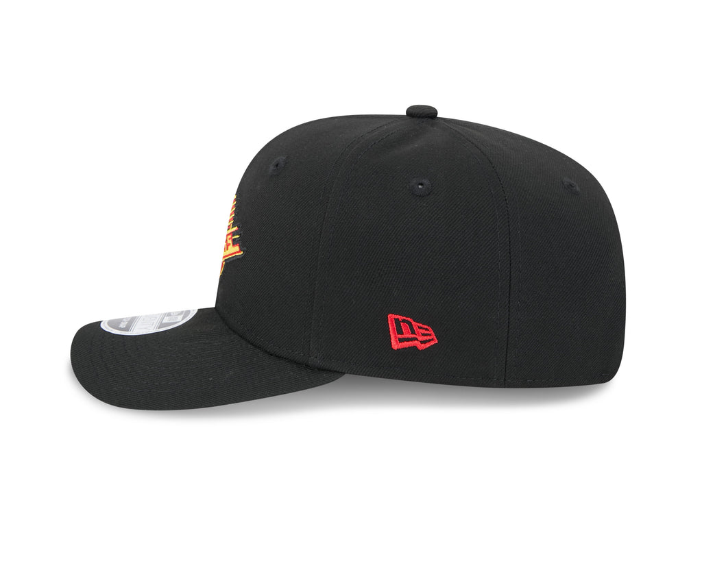 Vancouver Canucks NHL New Era Men Black 9Seventy Team Color Snapback Hat product image 3, provided for visual reference and