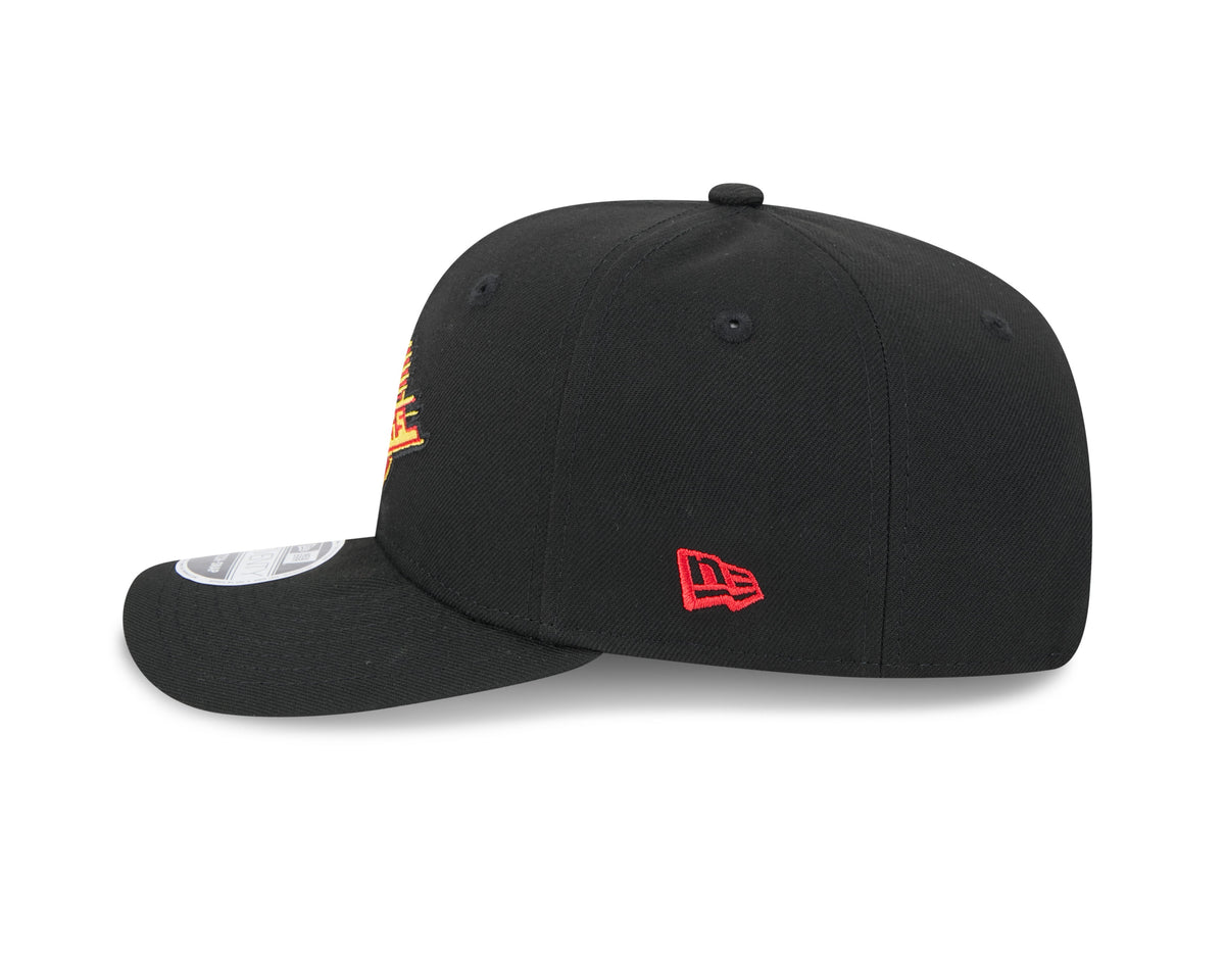 Vancouver Canucks NHL New Era Men Black 9Seventy Team Color Snapback Hat product image 3, provided for visual reference and