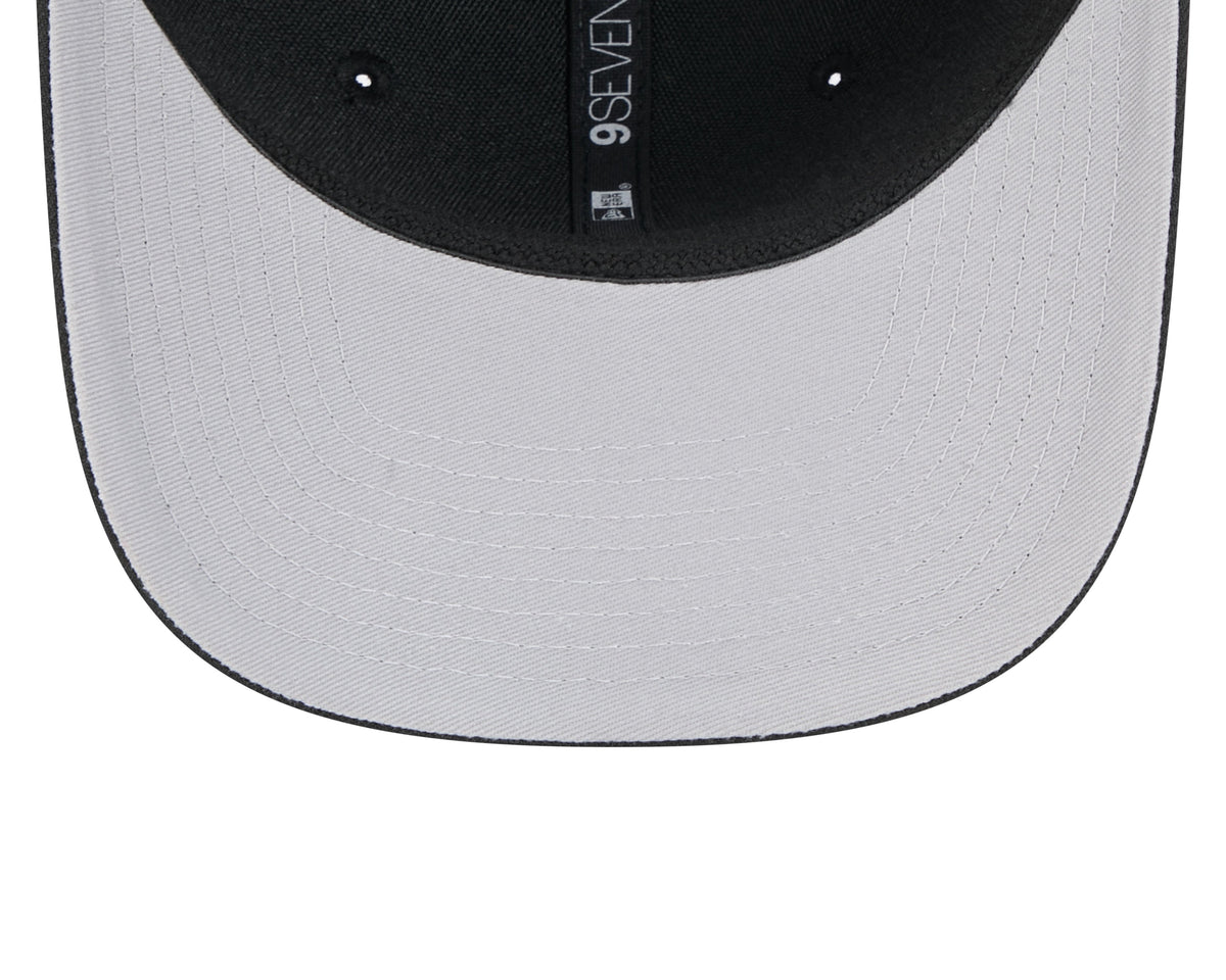 Vancouver Canucks NHL New Era Men Black 9Seventy Team Color Snapback Hat product image 4, provided for visual reference and