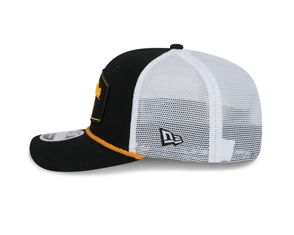 Boston Bruins NHL New Era Men Black 9Seventy Cord Snapback Hat product image 6, provided for visual reference and product