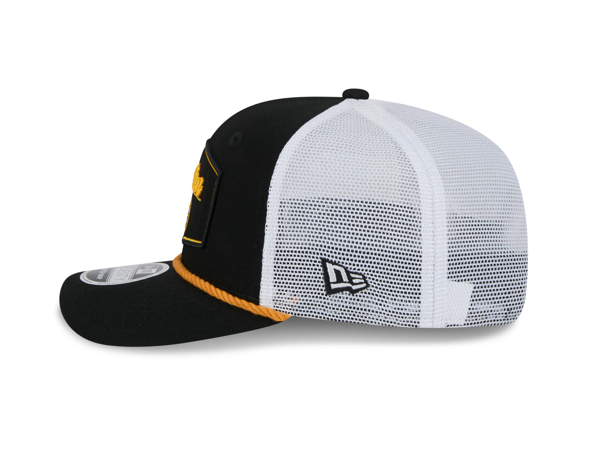 Boston Bruins NHL New Era Men Black 9Seventy Cord Snapback Hat product image 6, provided for visual reference and product