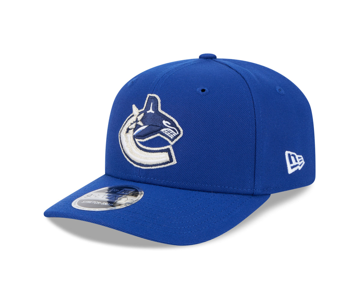 Vancouver Canucks NHL New Era Men Royal 9Seventy Team Color Snapback Hat product image 1, provided for visual reference and