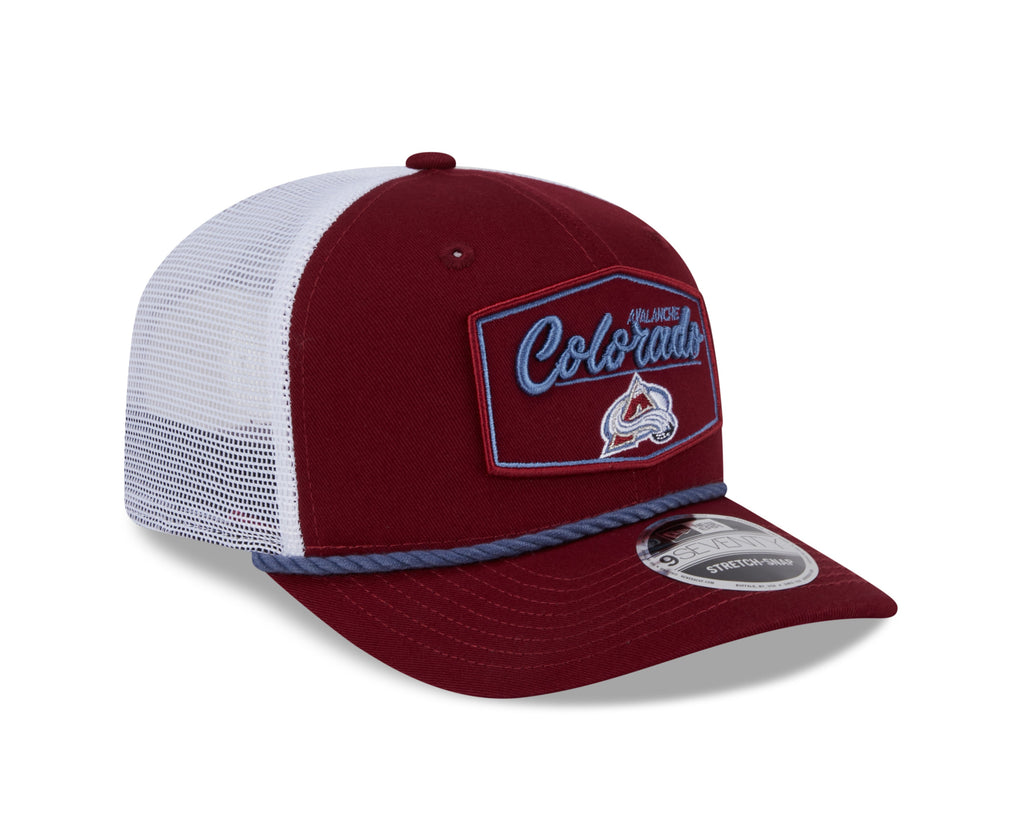 Colorado Avalanche NHL New Era Men Maroon 9Seventy Cord Snapback Hat product image 6, provided for visual reference and