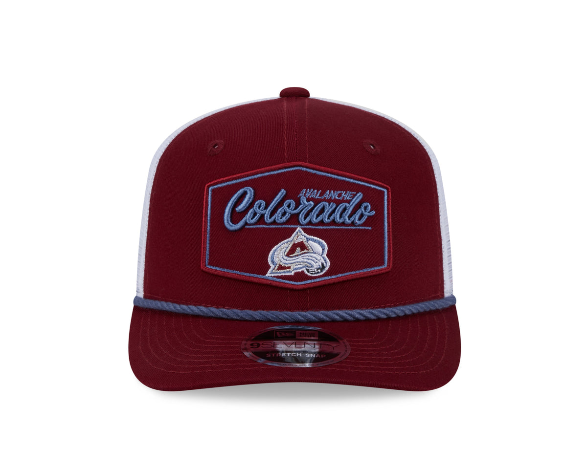 Colorado Avalanche NHL New Era Men Maroon 9Seventy Cord Snapback Hat product image 7, provided for visual reference and