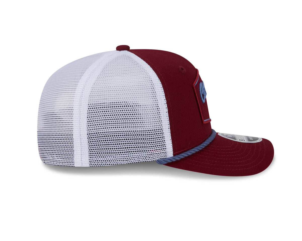 Colorado Avalanche NHL New Era Men Maroon 9Seventy Cord Snapback Hat product image 4, provided for visual reference and