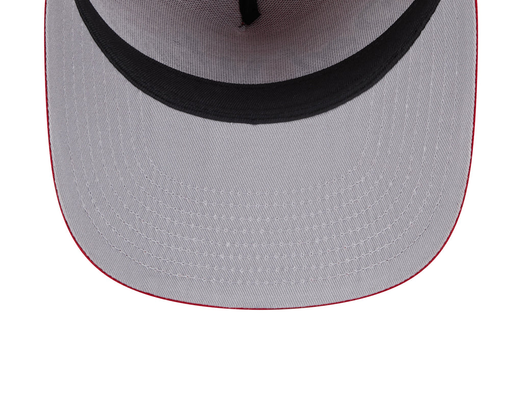 Detroit Red Wings NHL New Era Men Red 9FIfty Script A-Frame Snapback product image 5, provided for visual reference and