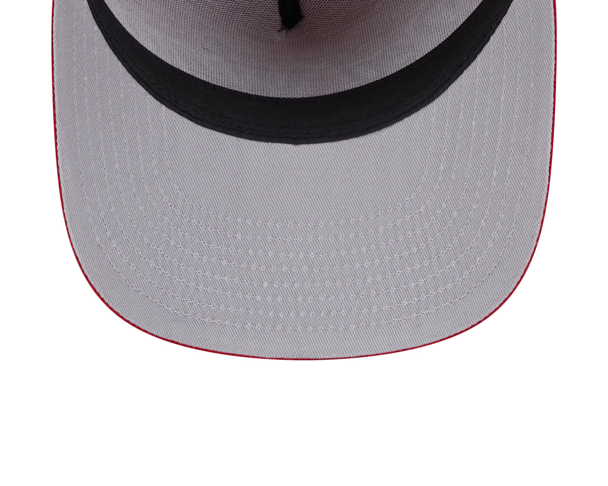 Detroit Red Wings NHL New Era Men Red 9FIfty Script A-Frame Snapback product image 5, provided for visual reference and