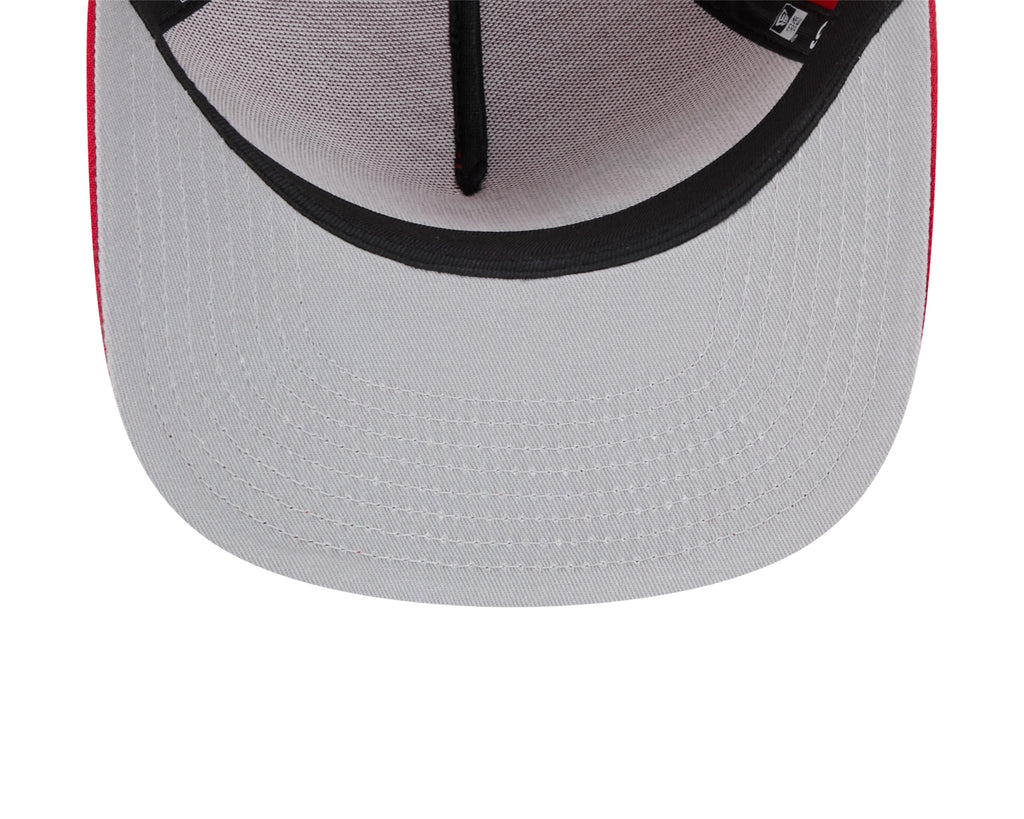 New Jersey Devils NHL New Era Men Red 9FIfty Script A-Frame Snapback product image 4, provided for visual reference and