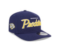 Nashville Predators NHL New Era Men Navy 9FIfty Script A-Frame Snapback product image 1, provided for visual reference and