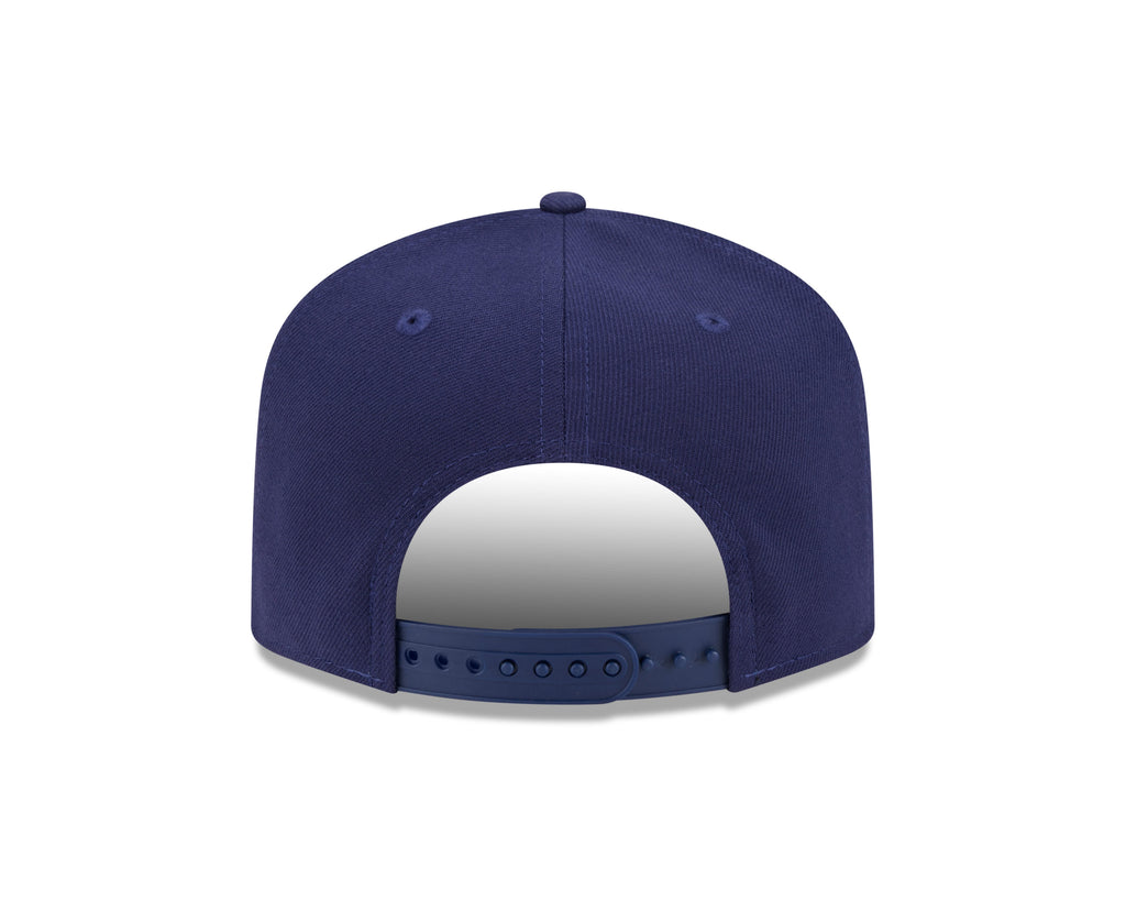 Nashville Predators NHL New Era Men Navy 9FIfty Script A-Frame Snapback product image 2, provided for visual reference and