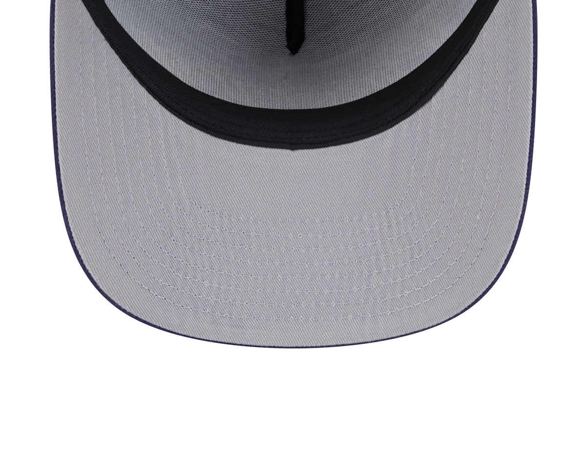 Nashville Predators NHL New Era Men Navy 9FIfty Script A-Frame Snapback product image 5, provided for visual reference and