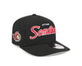Ottawa Senators NHL New Era Men Black 9FIfty Script A-Frame Snapback product image 1, provided for visual reference and