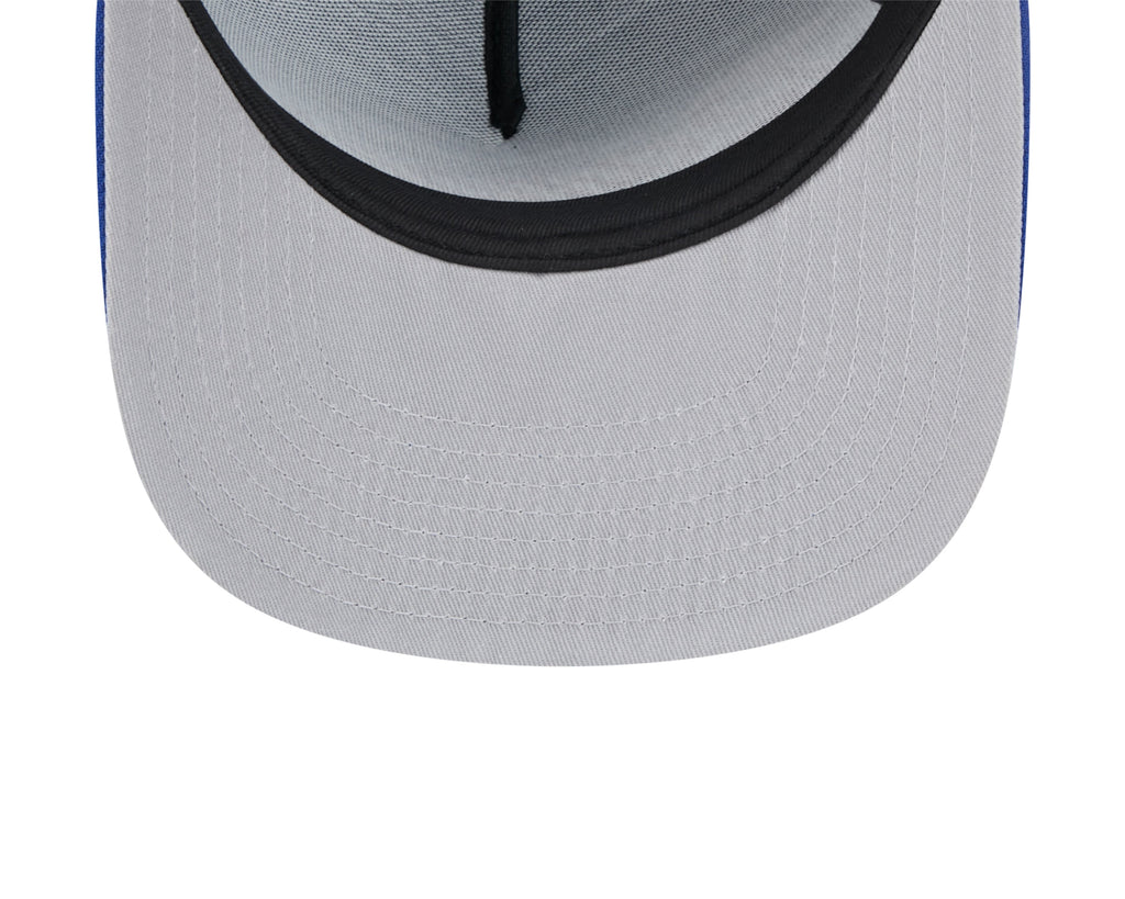 New York Rangers NHL New Era Men Royal 9FIfty Script A-Frame Snapback product image 5, provided for visual reference and