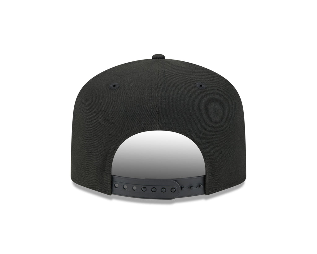 Los Angeles Kings NHL New Era Men Black 9FIfty Script A-Frame Snapback product image 2, provided for visual reference and