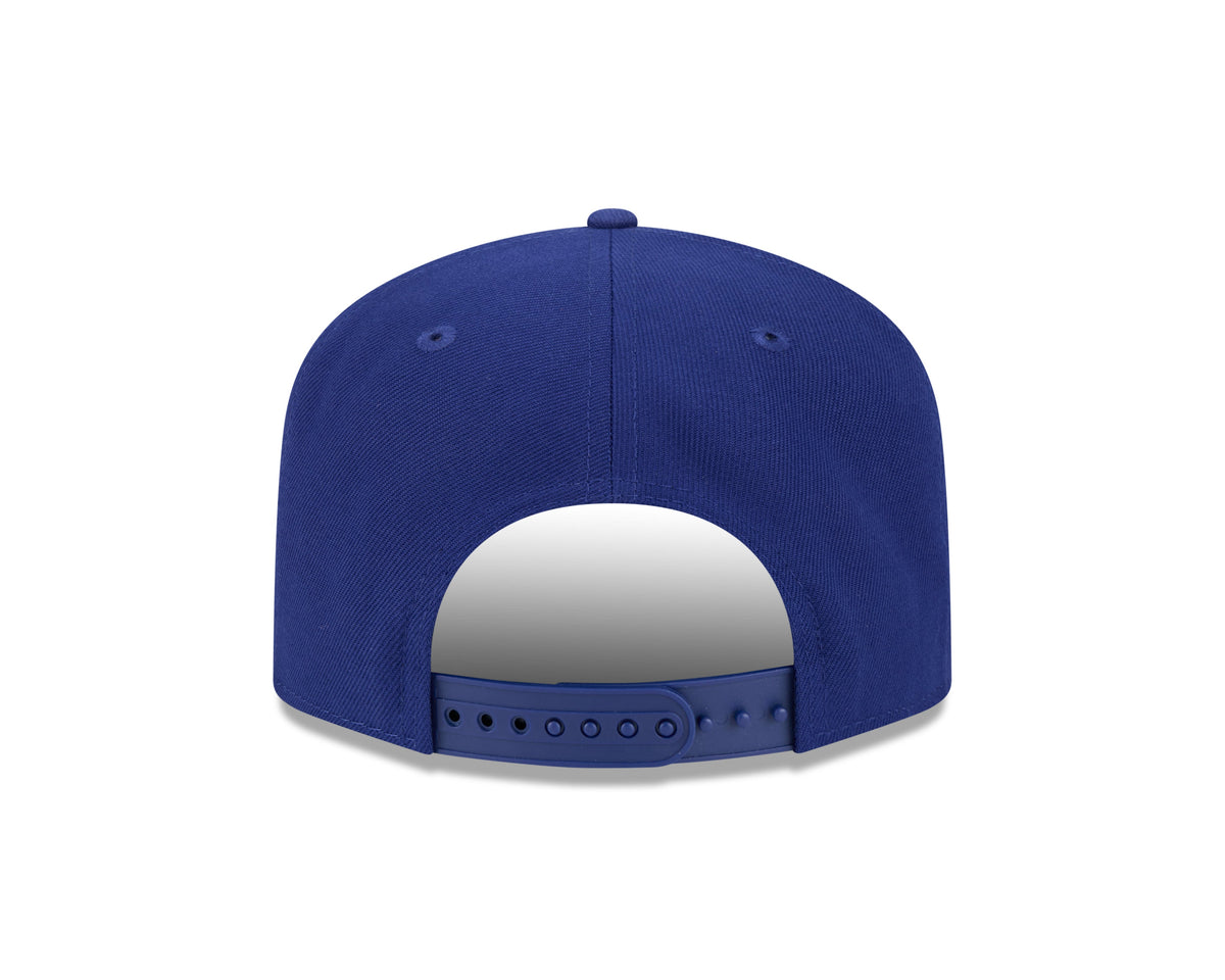 Tampa Bay Lightning NHL New Era Men Navy 9FIfty Script A-Frame Snapback product image 2, provided for visual reference and