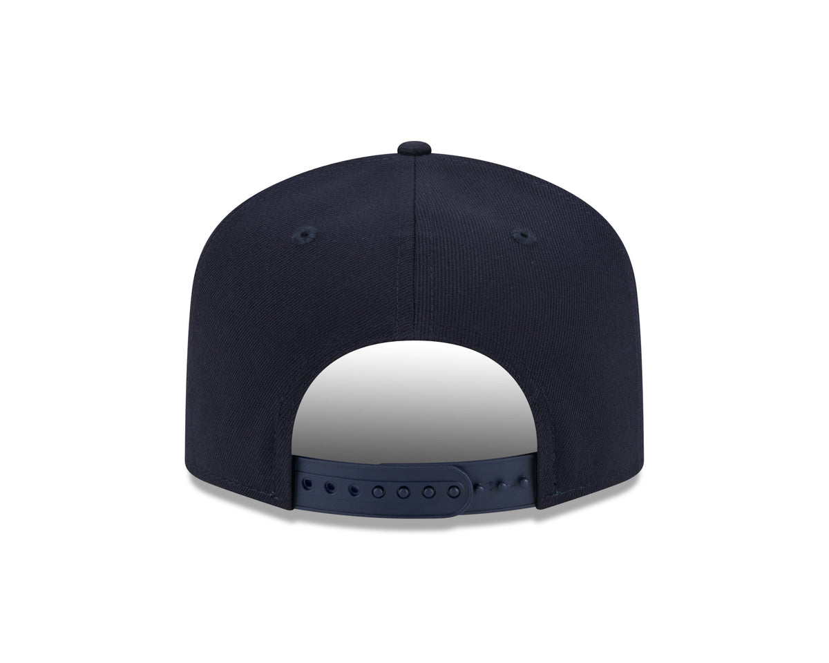 Seattle Kraken NHL New Era Men Navy 9FIfty Script A-Frame Snapback product image 2, provided for visual reference and