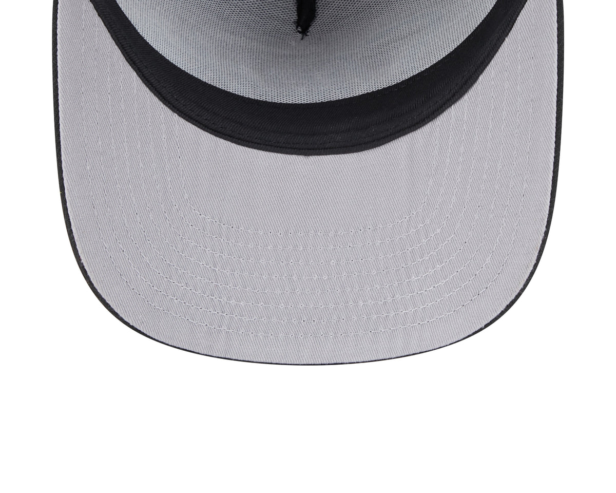 San Jose Sharks NHL New Era Men Black 9FIfty Script A-Frame Snapback product image 5, provided for visual reference and