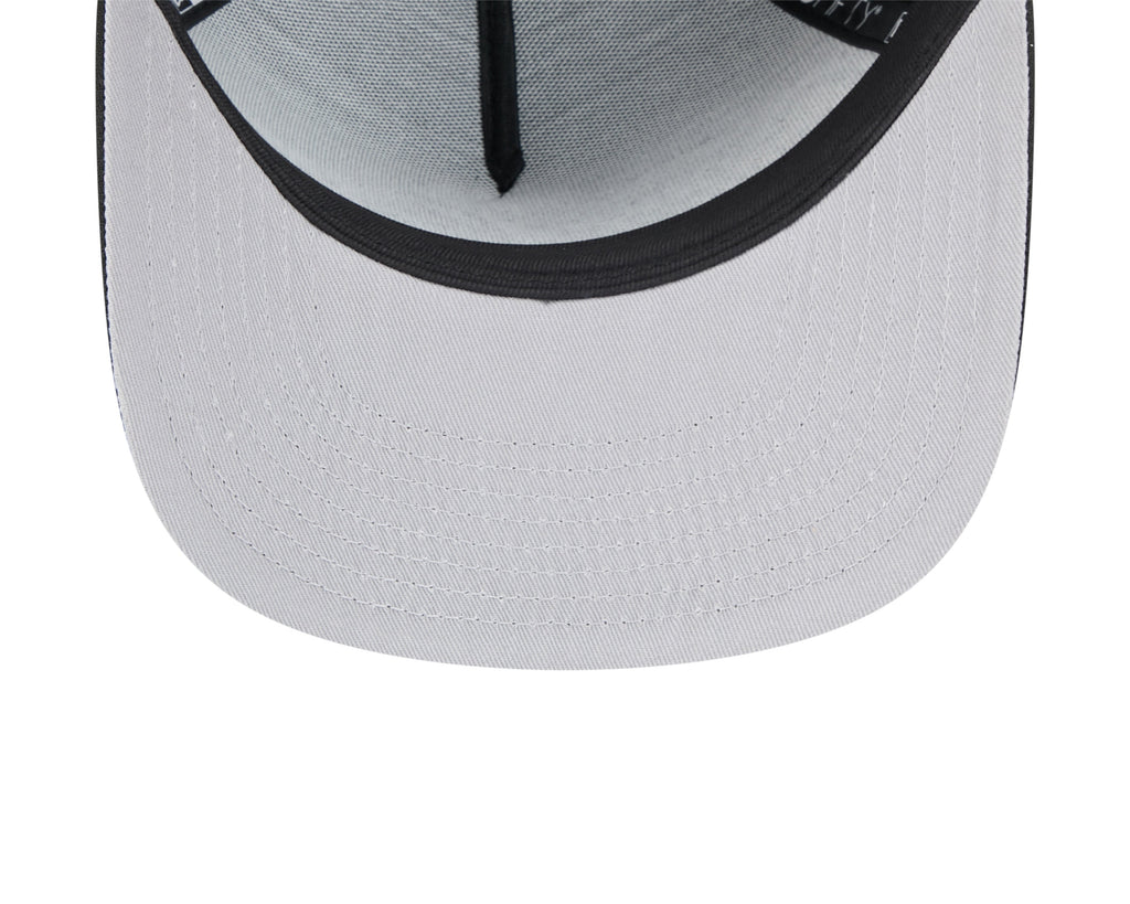 Vegas Golden Knights NHL New Era Men Black 9FIfty Script A-Frame Snapback product image 4, provided for visual reference and