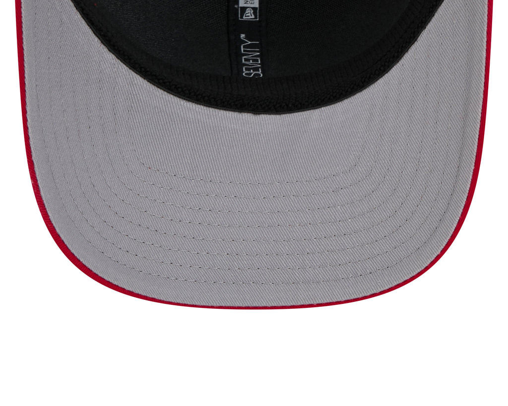 Florida Panthers NHL New Era Men Red 9Seventy Trucker Snapback Hat product image 4, provided for visual reference and