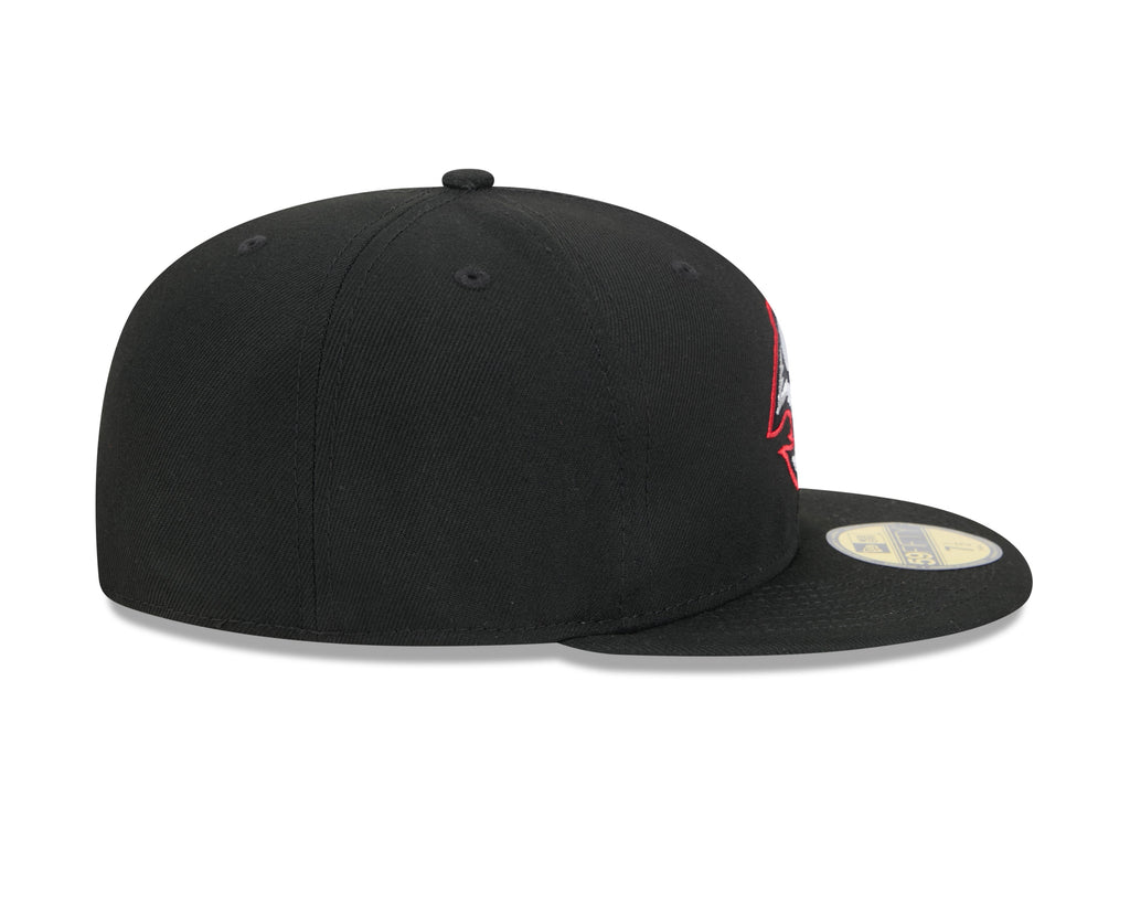 Buffalo Sabres NHL New Era Men Black 59Fifty Alternate Core Fitted Hat product image 3, provided for visual reference and