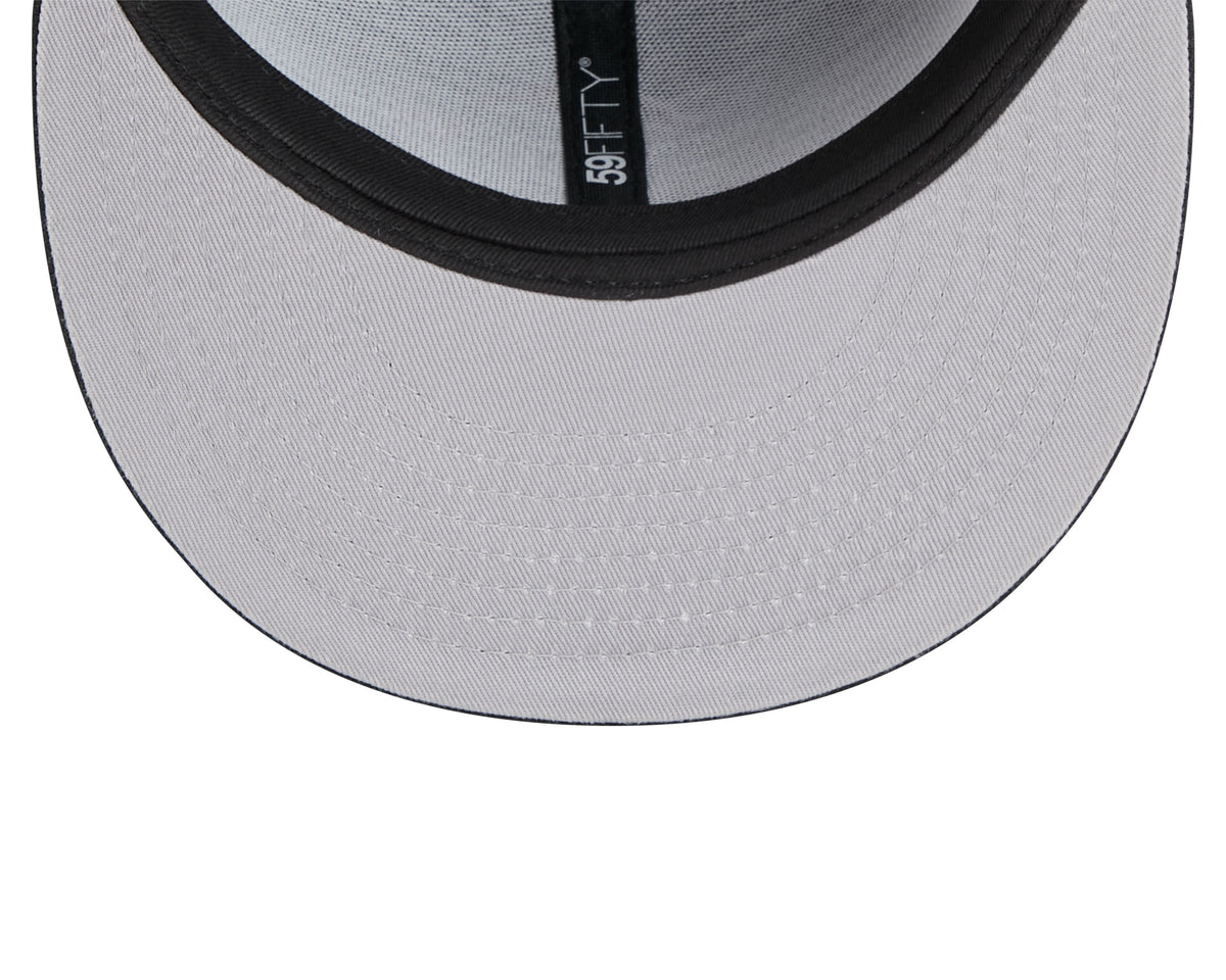 Buffalo Sabres NHL New Era Men Black 59Fifty Alternate Core Fitted Hat product image 7, provided for visual reference and