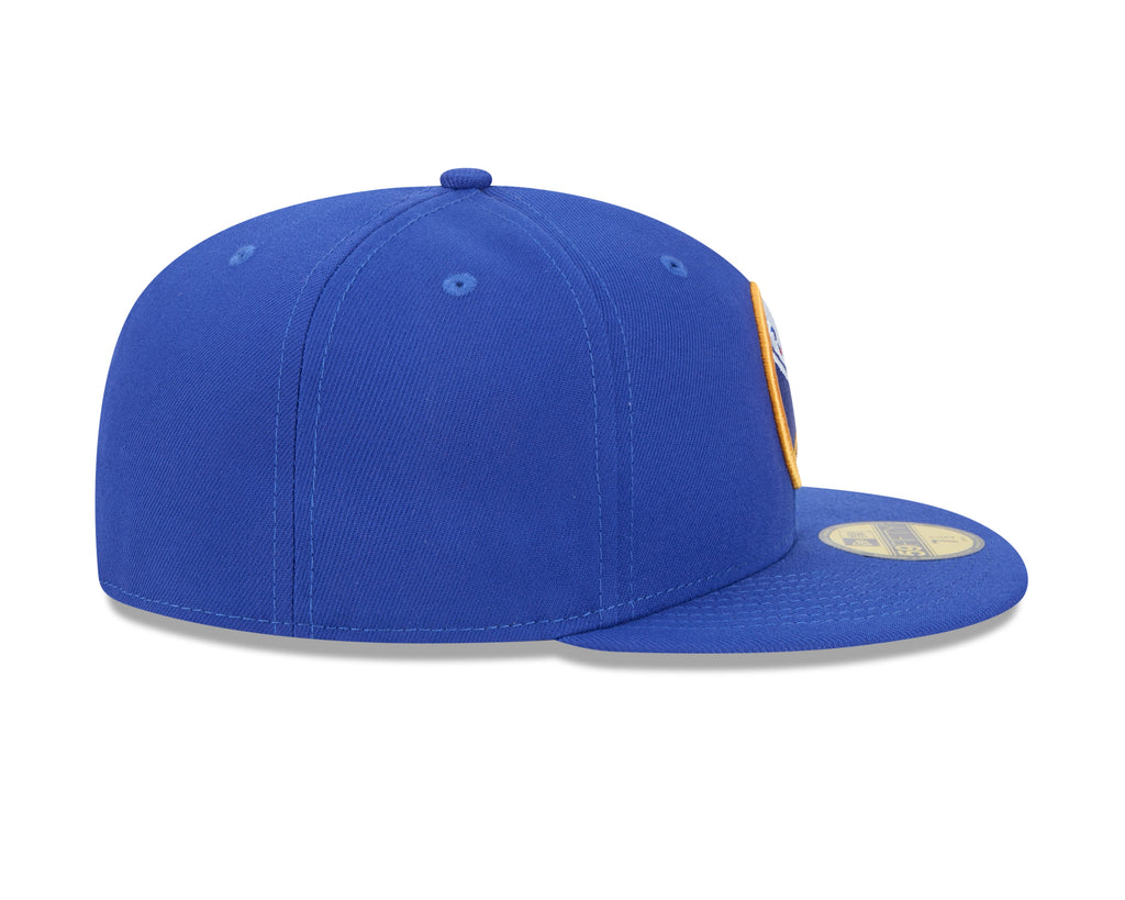 Buffalo Sabres NHL New Era Men Royal 59Fifty Core Fitted Hat product image 3, provided for visual reference and product