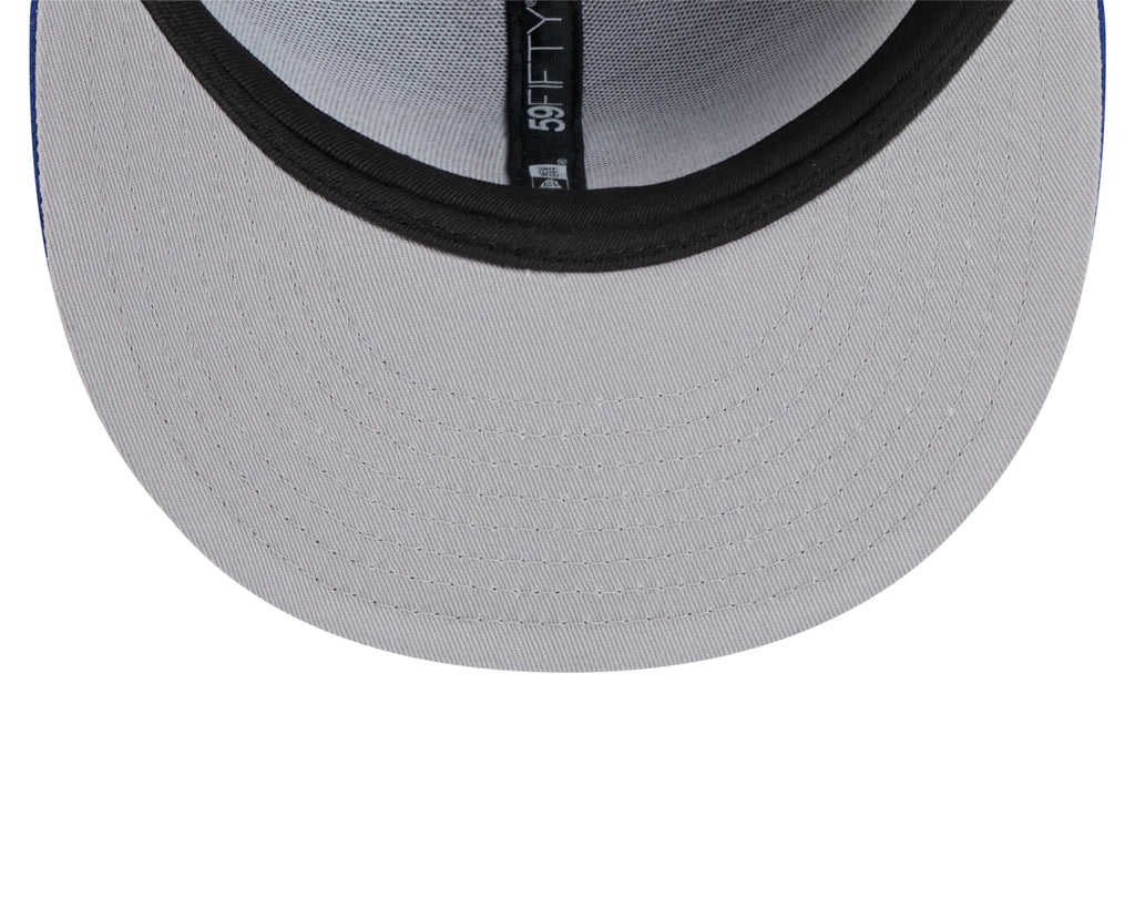 New York Islanders NHL New Era Men Royal 59Fifty Core Fitted Hat product image 6, provided for visual reference and product