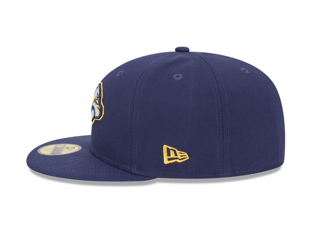 Nashville Predators NHL New Era Men Navy 59Fifty Core Fitted Hat product image 5, provided for visual reference and product