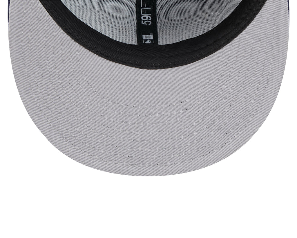 Nashville Predators NHL New Era Men Navy 59Fifty Core Fitted Hat product image 7, provided for visual reference and product