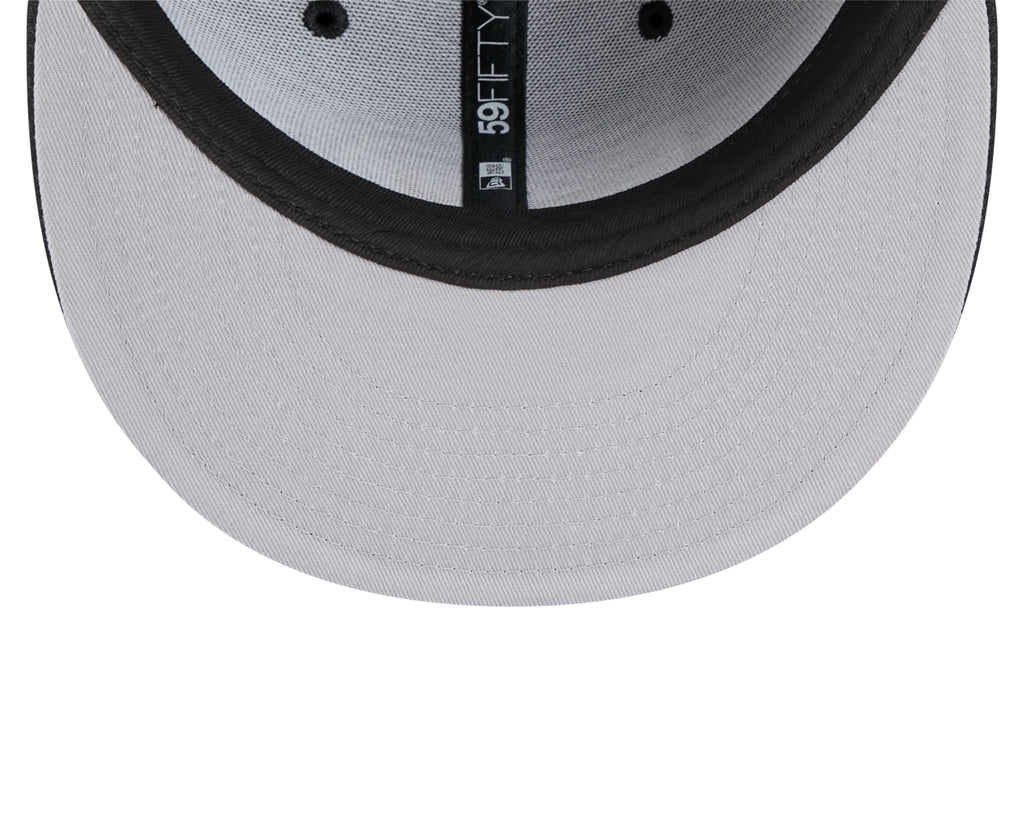 Philadelphia Flyers NHL New Era Men Black 59Fifty Core Fitted Hat product image 5, provided for visual reference and product