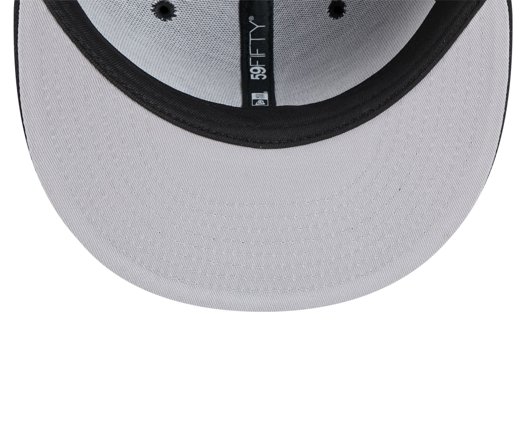 San Jose Sharks NHL New Era Men Black 59Fifty Core Fitted Hat product image 4, provided for visual reference and product