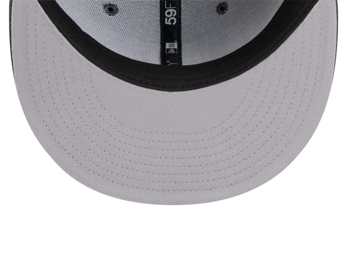 Vegas Golden Knights NHL New Era Men Grey 59Fifty Core Fitted Hat product image 6, provided for visual reference and product