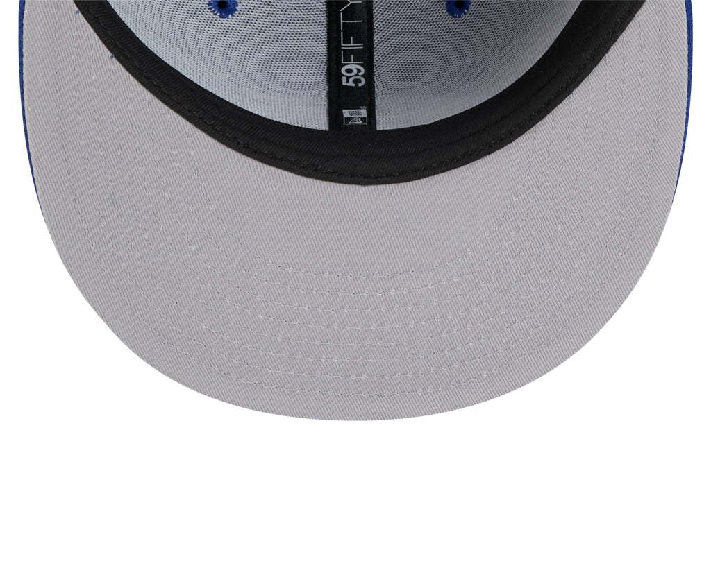 Vancouver Canucks NHL New Era Men Royal 59Fifty Core Fitted Hat product image 7, provided for visual reference and product