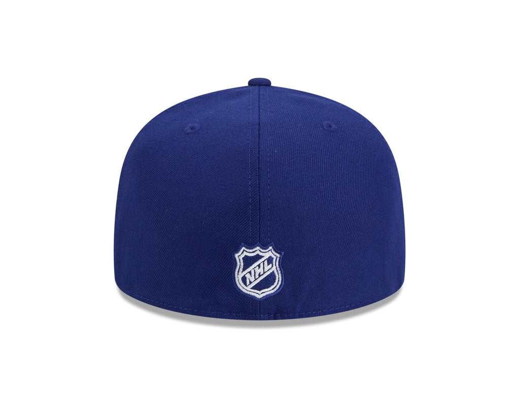 Tampa Bay Lightning NHL New Era Men Navy 59Fifty Core Fitted Hat product image 2, provided for visual reference and product