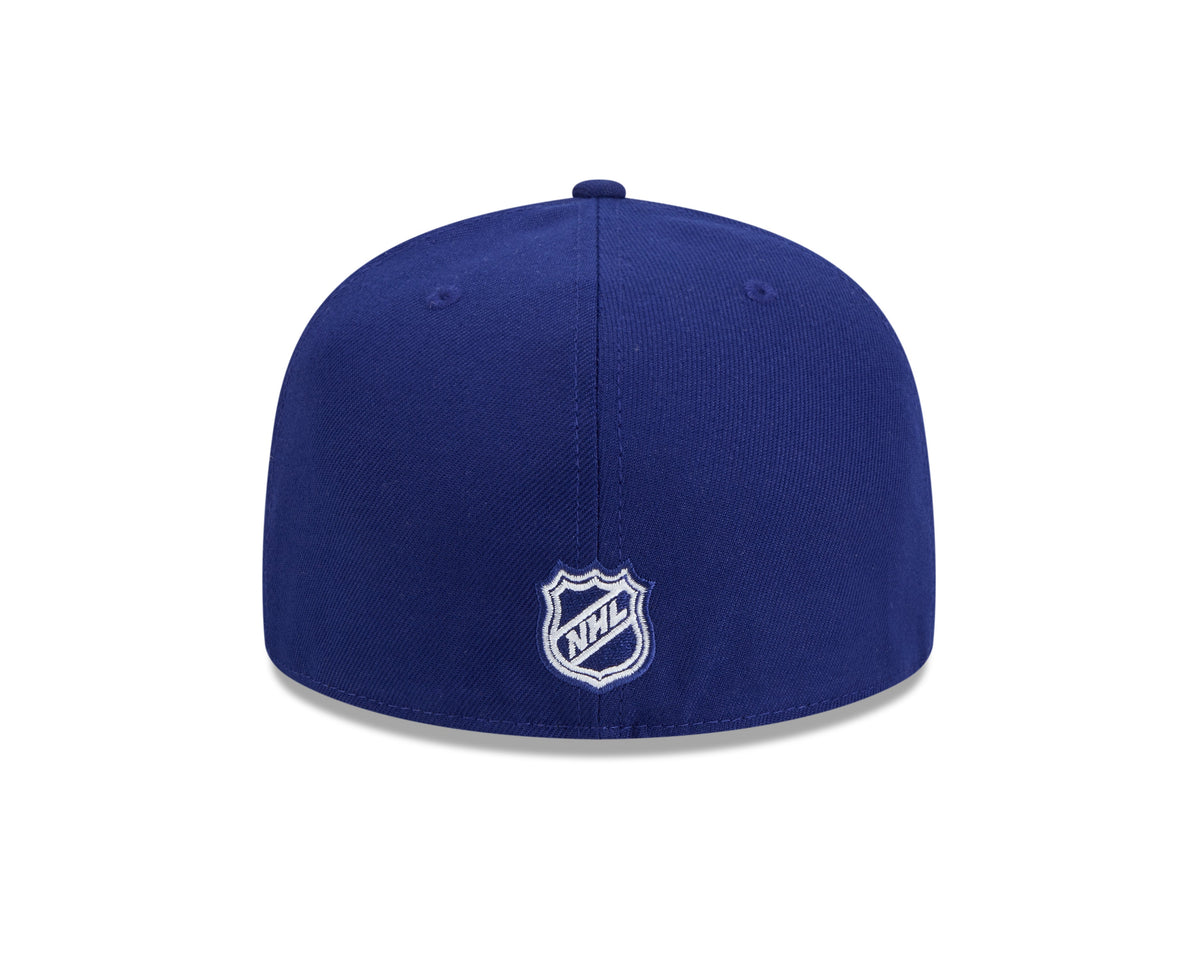 Tampa Bay Lightning NHL New Era Men Navy 59Fifty Core Fitted Hat product image 2, provided for visual reference and product