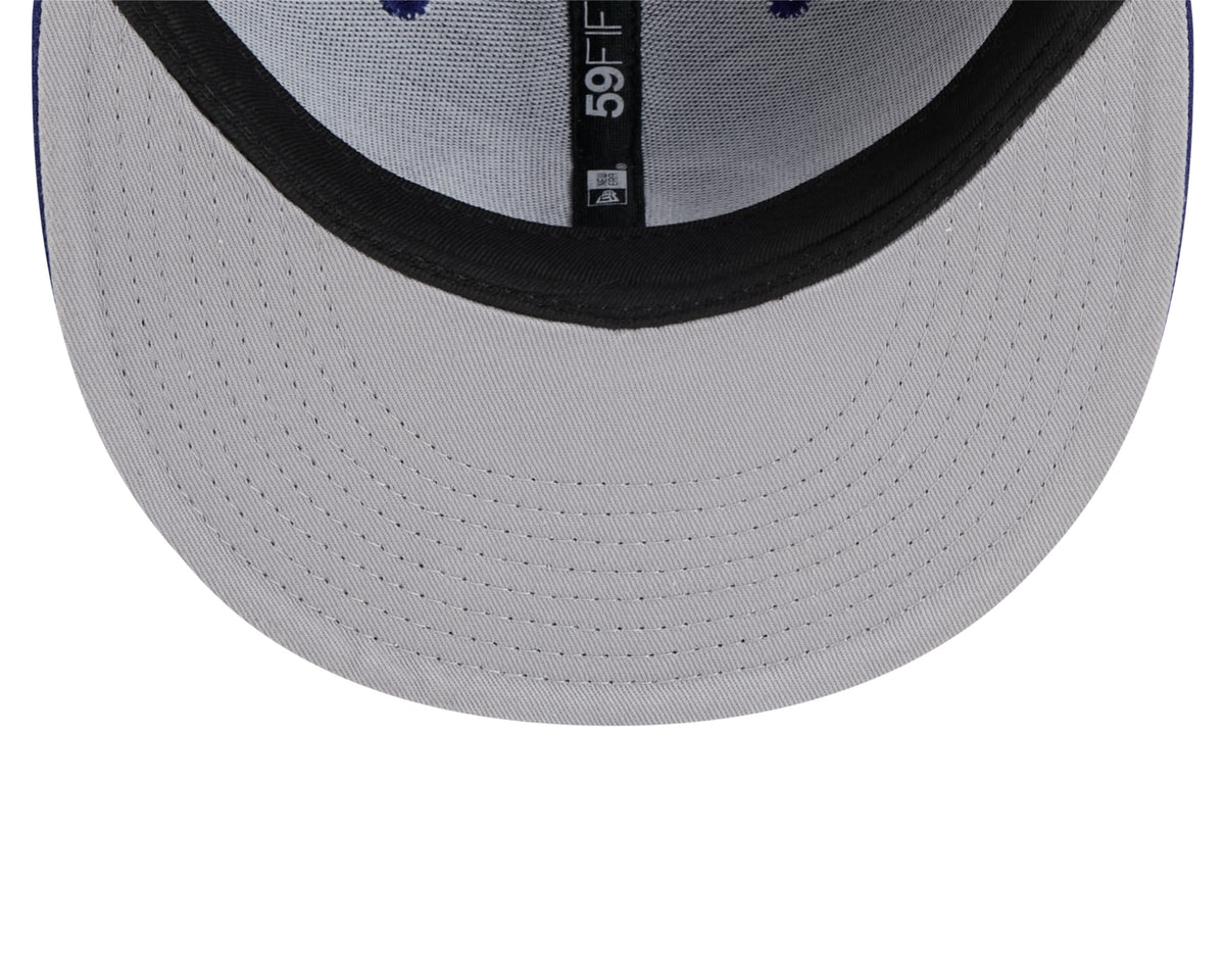 Tampa Bay Lightning NHL New Era Men Navy 59Fifty Core Fitted Hat product image 3, provided for visual reference and product
