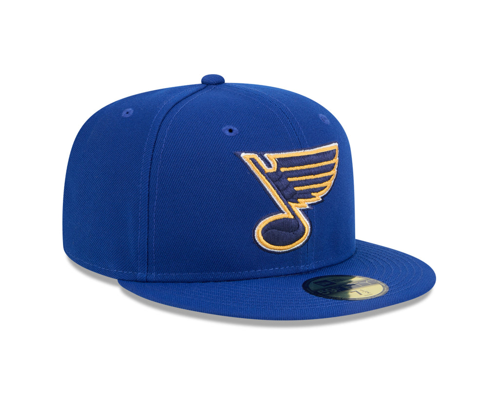 St. Louis Blues NHL New Era Men Royal 59Fifty Core Fitted Hat product image 4, provided for visual reference and product