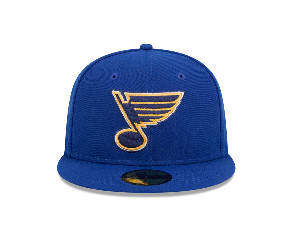St. Louis Blues NHL New Era Men Royal 59Fifty Core Fitted Hat product image 6, provided for visual reference and product