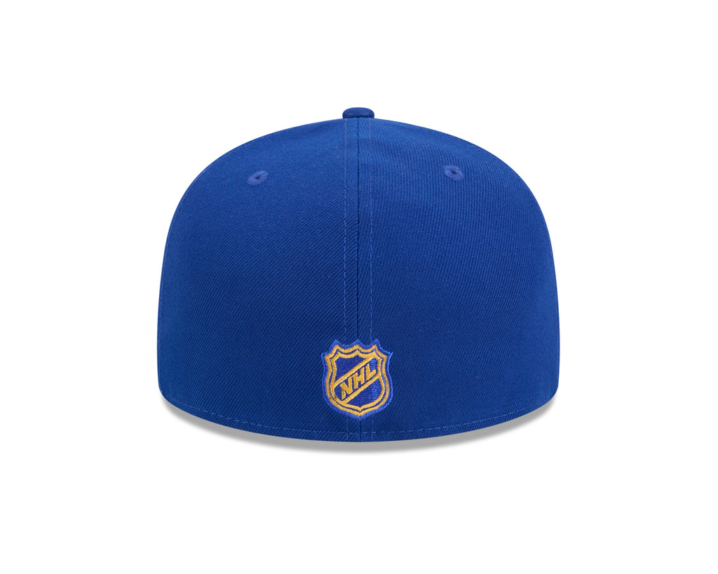 St. Louis Blues NHL New Era Men Royal 59Fifty Core Fitted Hat product image 2, provided for visual reference and product