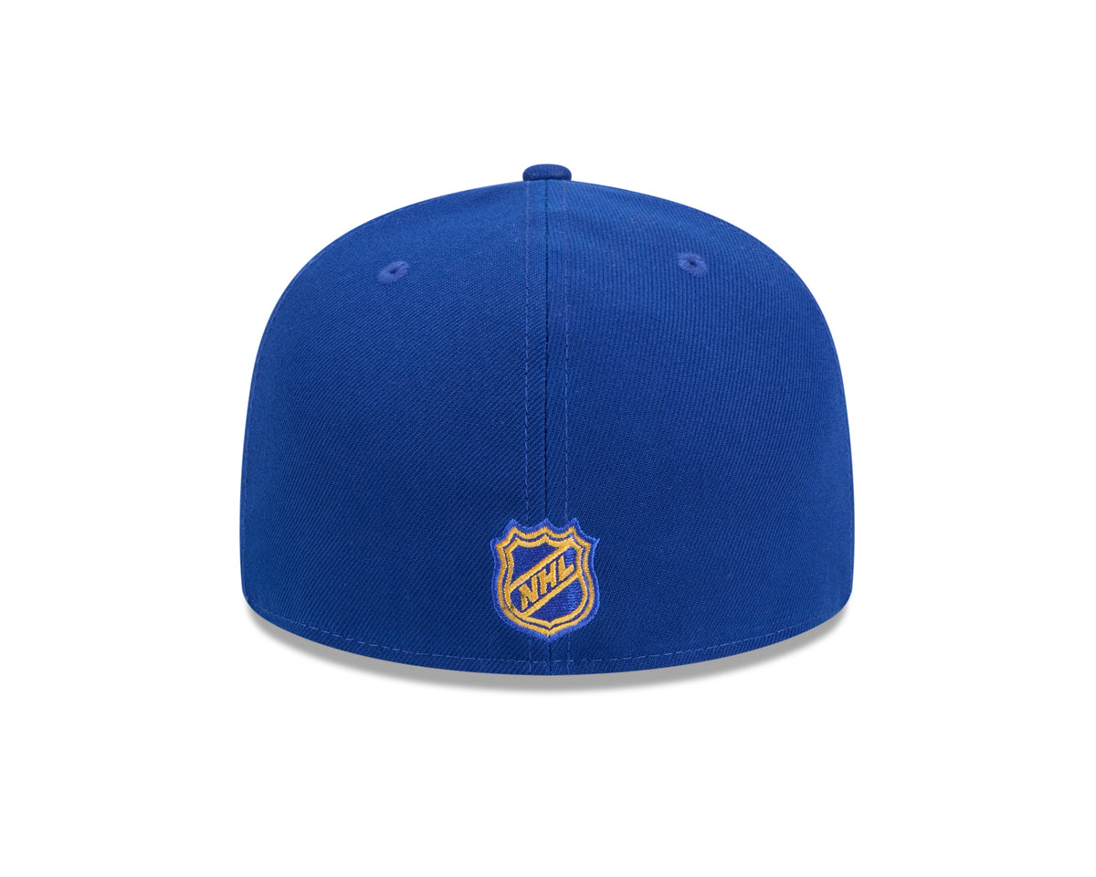 St. Louis Blues NHL New Era Men Royal 59Fifty Core Fitted Hat product image 2, provided for visual reference and product