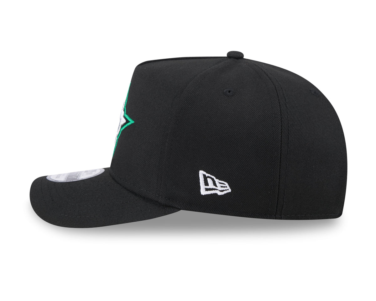 Dallas Stars NHL New Era Men Black 9Fifty A-Frame Snapback product image 3, provided for visual reference and product detail