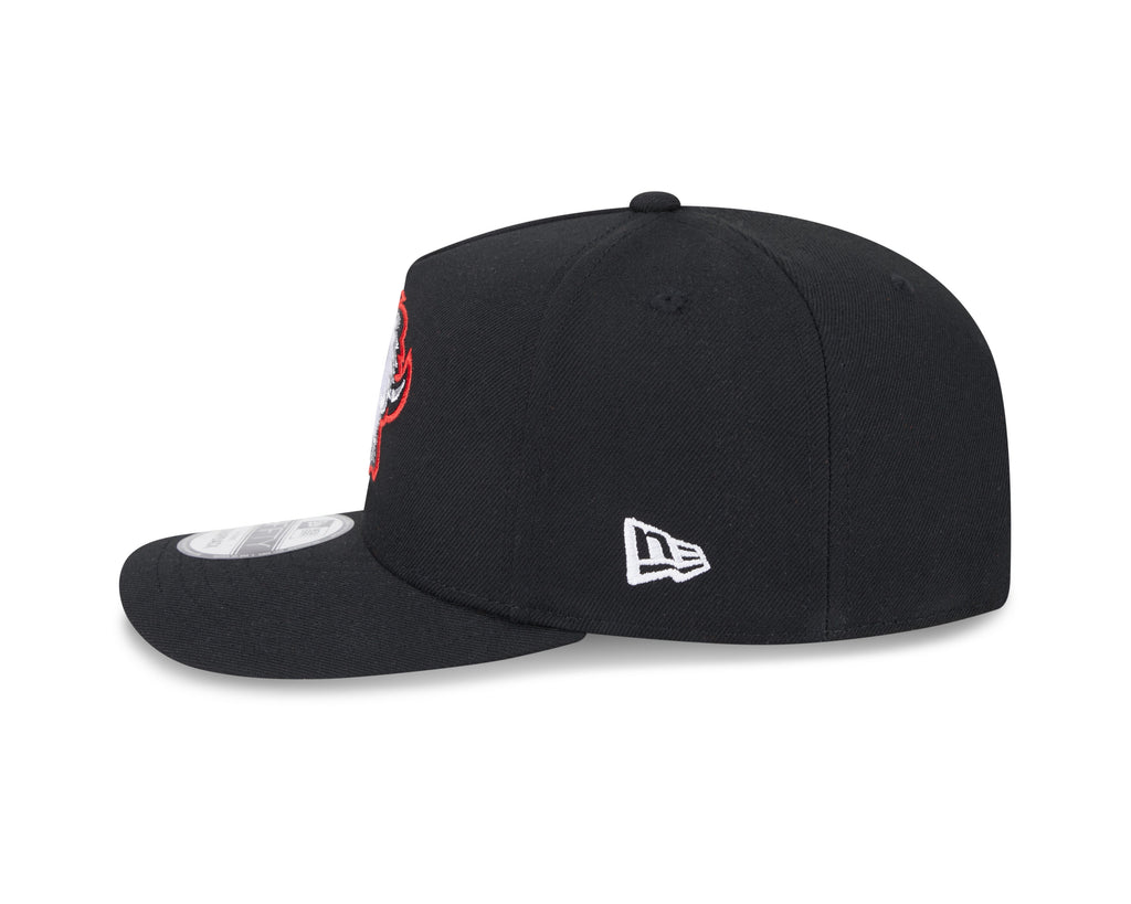 Buffalo Sabres NHL New Era Men Black 9Fifty A-Frame Snapback product image 3, provided for visual reference and product