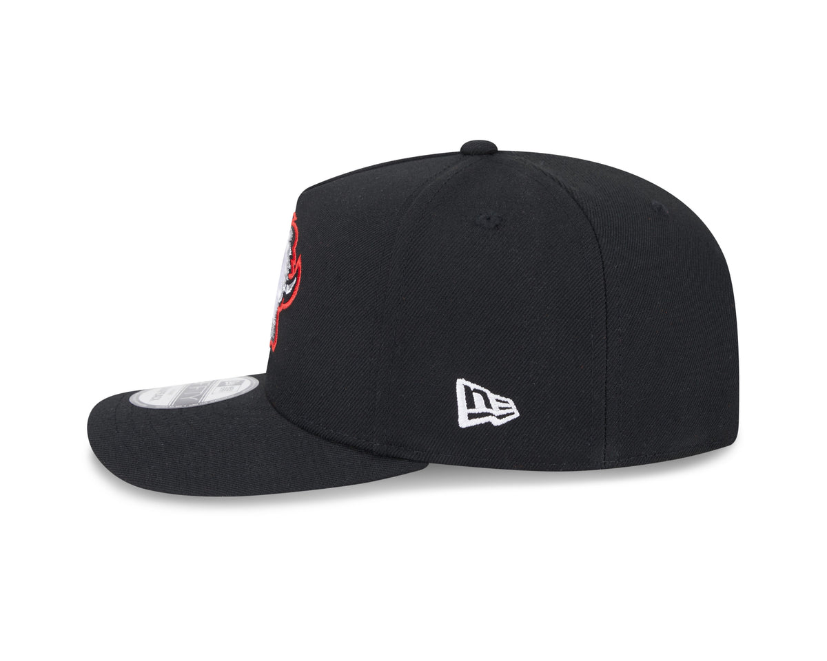 Buffalo Sabres NHL New Era Men Black 9Fifty A-Frame Snapback product image 3, provided for visual reference and product
