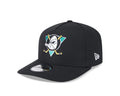 Anaheim Ducks NHL New Era Men Black 9Fifty A-Frame Snapback product image 1, provided for visual reference and product