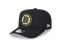 Boston Bruins NHL New Era Men Black 9FIfty A-Frame Snapback product image 1, provided for visual reference and product
