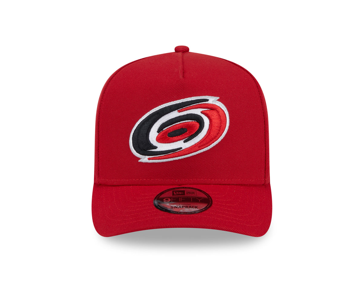 Carolina Hurricanes NHL New Era Men Red 9FIfty A-Frame Snapback product image 7, provided for visual reference and product