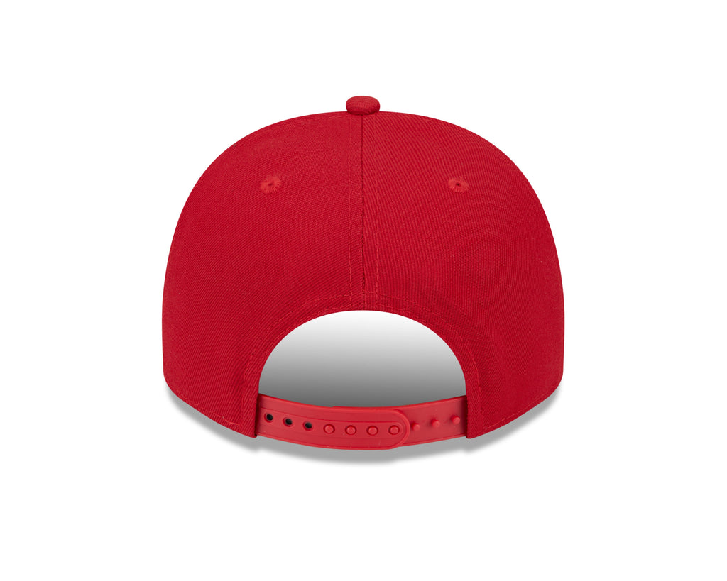 Carolina Hurricanes NHL New Era Men Red 9FIfty A-Frame Snapback product image 2, provided for visual reference and product