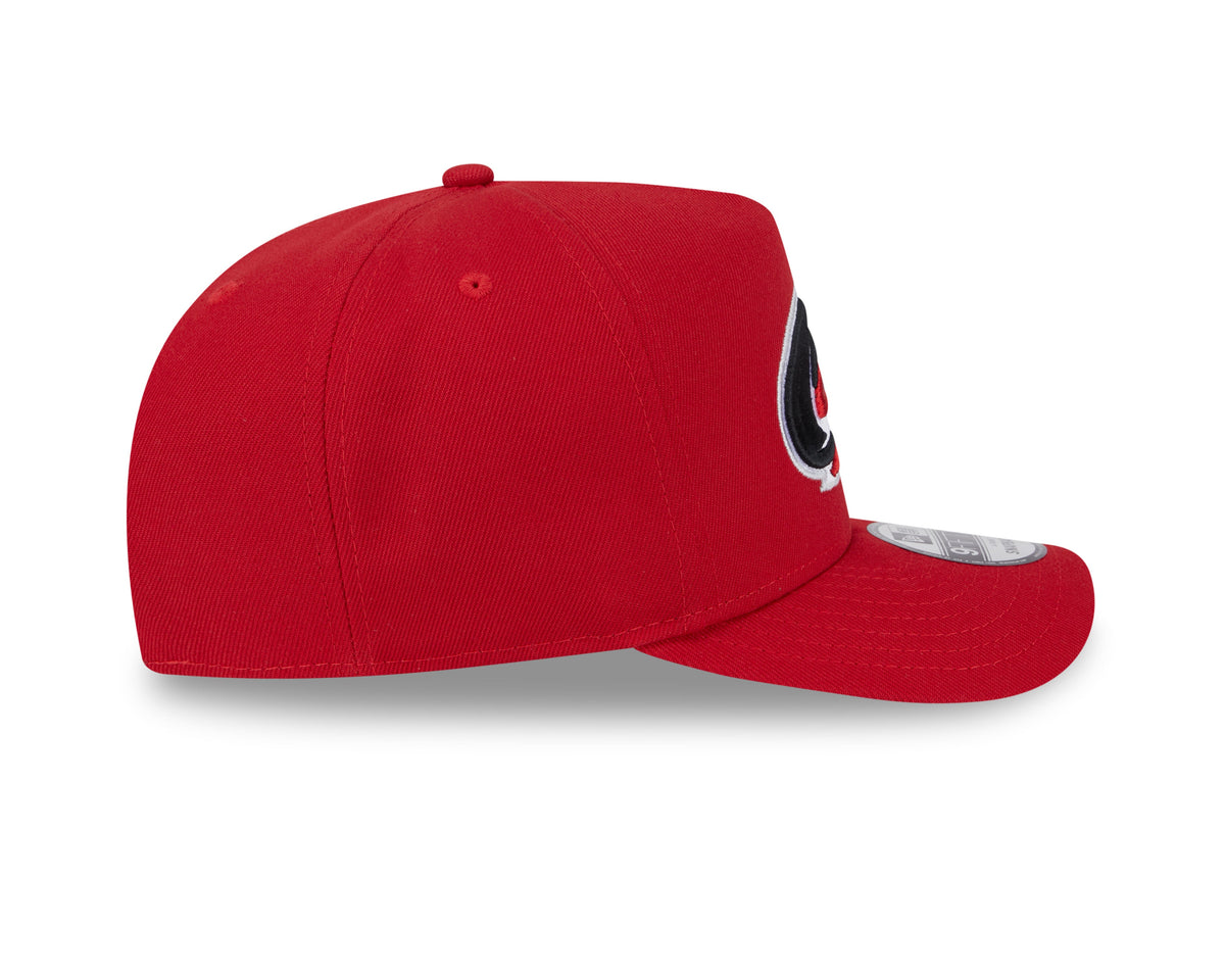 Carolina Hurricanes NHL New Era Men Red 9FIfty A-Frame Snapback product image 6, provided for visual reference and product