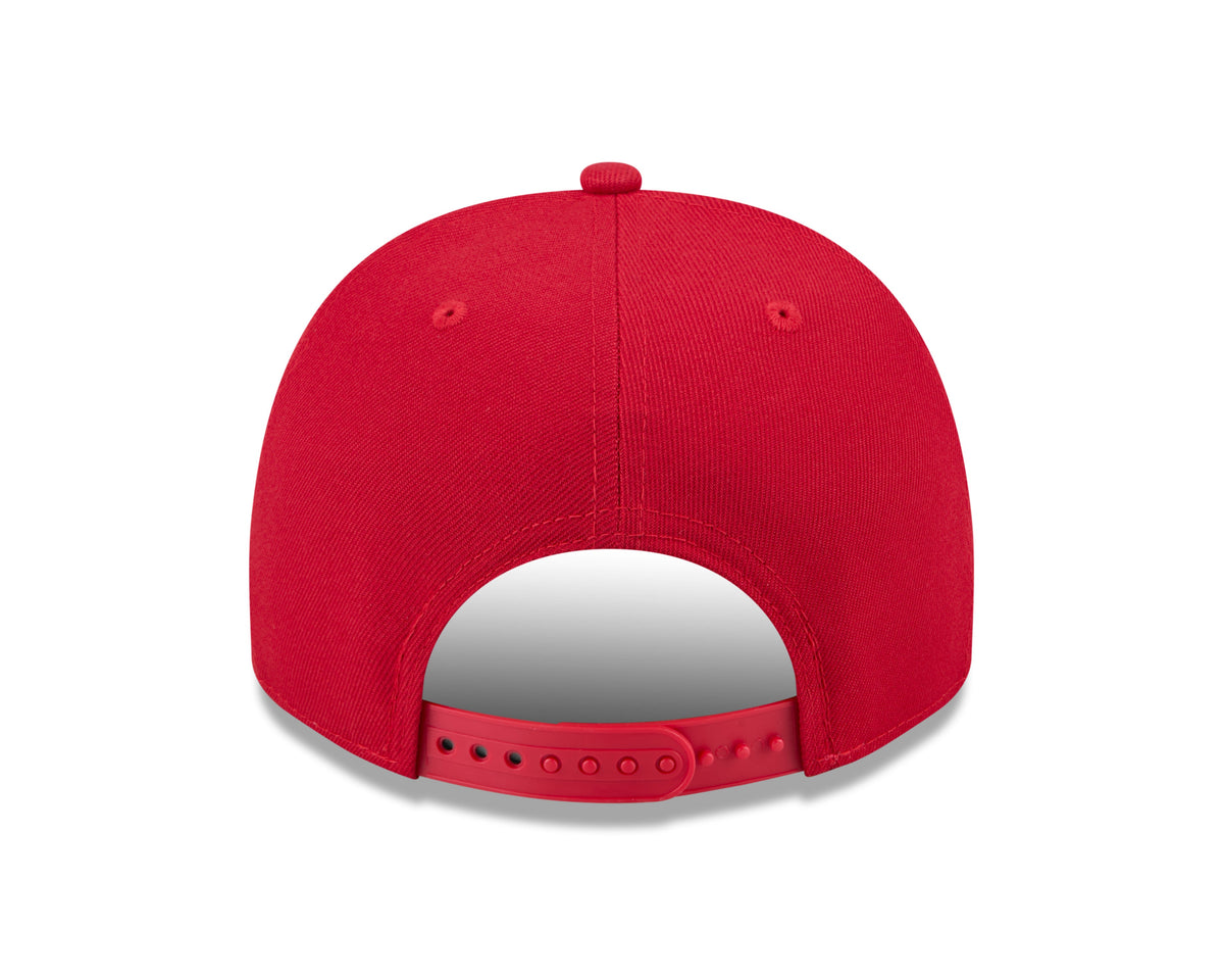 Calgary Flames NHL New Era Men Red 9FIfty A-Frame Snapback product image 2, provided for visual reference and product detail